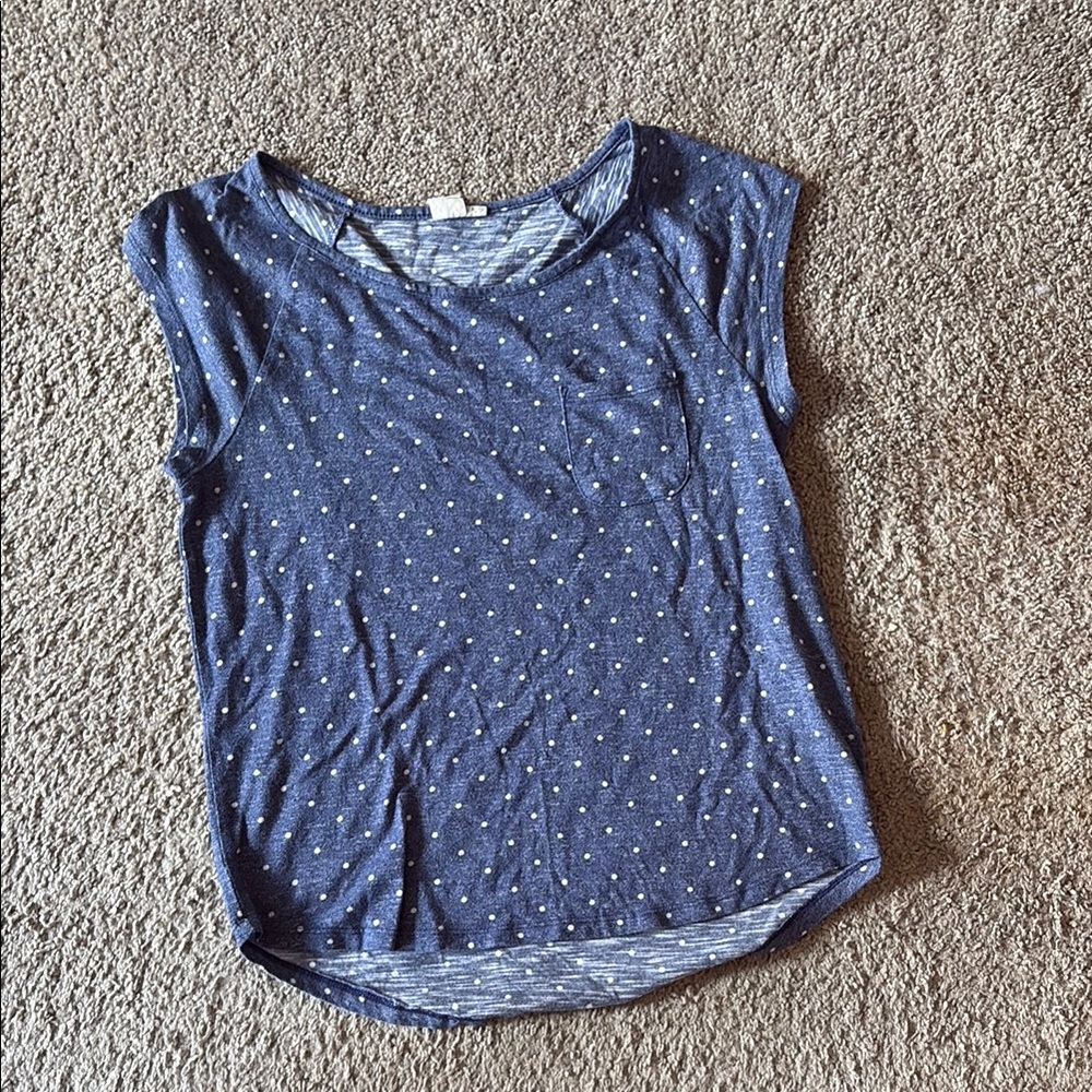 La Hearts Blue Short Sleeve T-Shirt